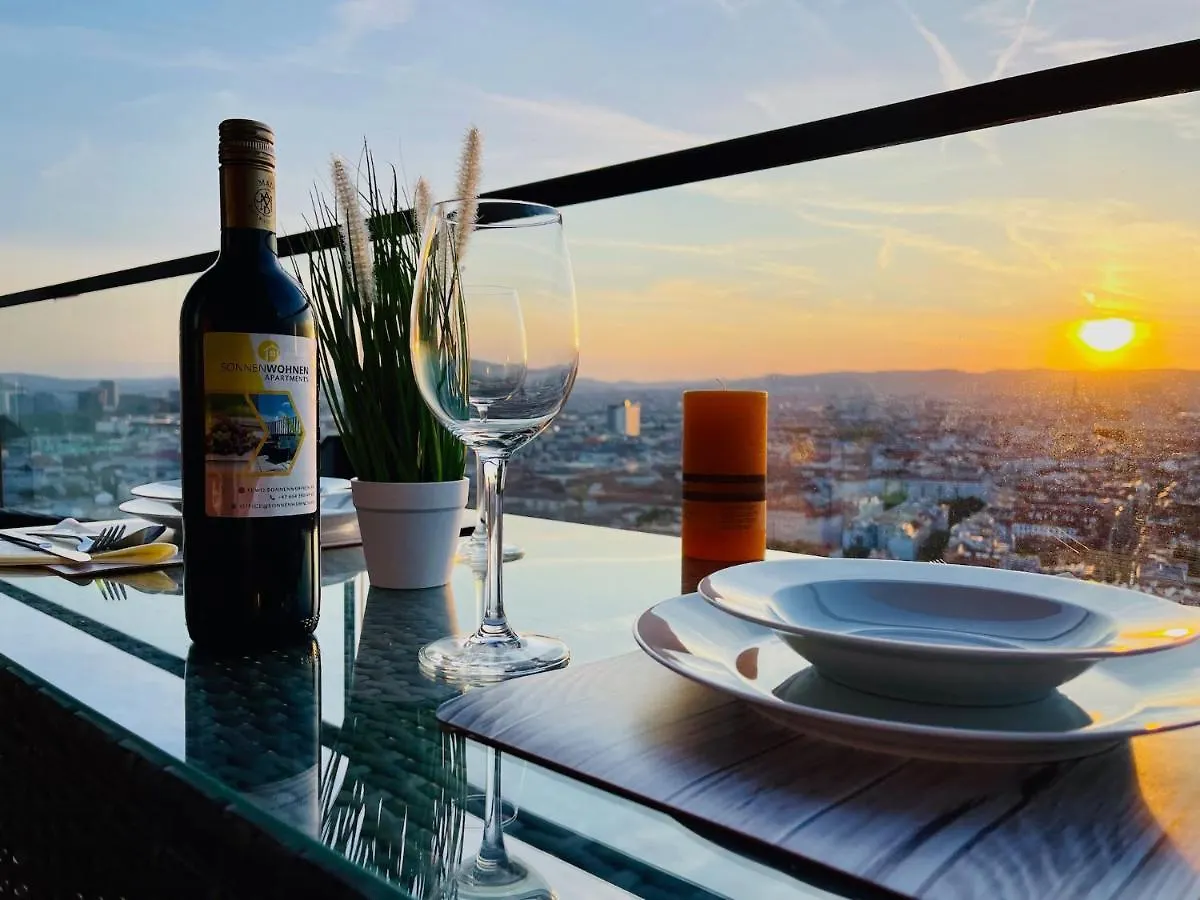 Triiiple Level 31 - Sonnenwohnen Apartment Mit Fantastischem Ausblick Und Parkplatz Vienna 0*,