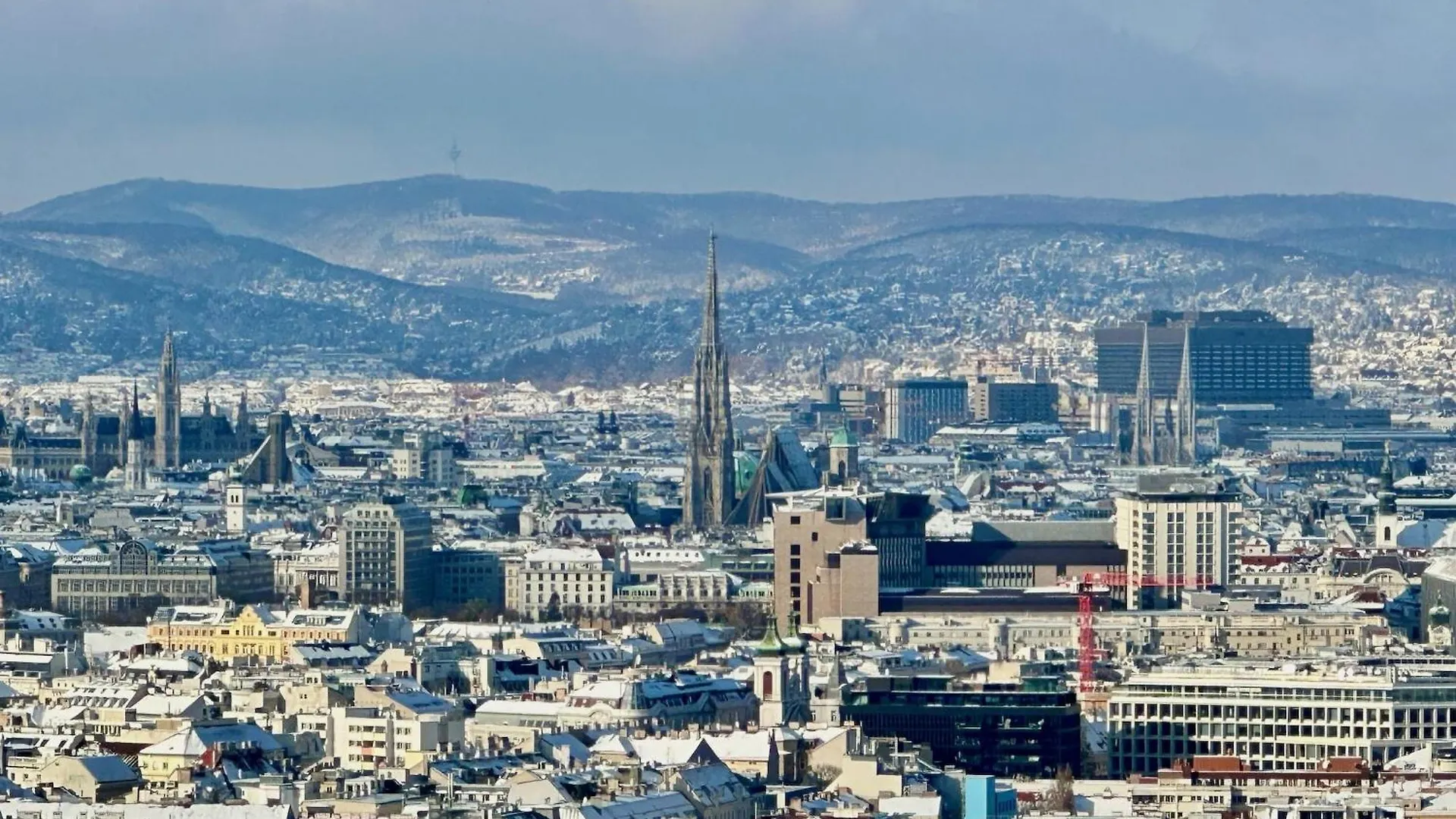 Triiiple Level 31 - Sonnenwohnen Apartment Mit Fantastischem Ausblick Und Parkplatz Vienna